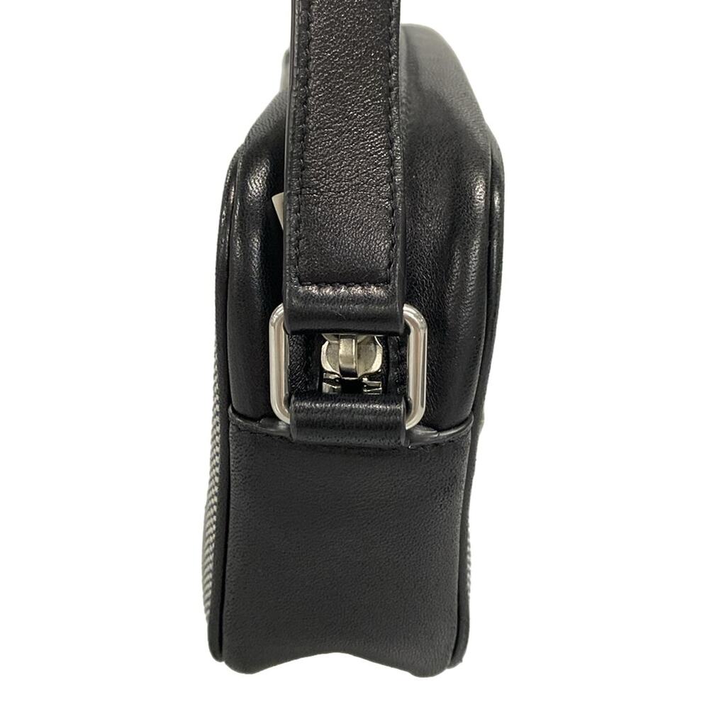 Saint Laurent PARIS Camera Bag Camp Small Shoulder Bag 647179 White Black - Picture 2 of 15